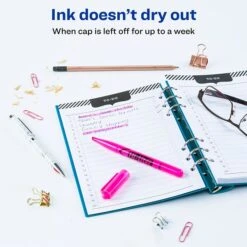 Avery Hi-Liter Stick Highlighters, Chisel, Pink, Dozen (23592) -Sharpie || Pentel || Bic Shop sp60783337 s7