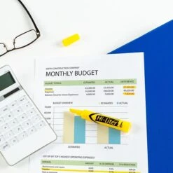 Avery Hi-Liter Desk Style Highlighters, Chisel Tip, Yellow, Dozen (07742) -Sharpie || Pentel || Bic Shop sp60783359 s7