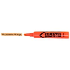 Avery Hi-Liter Tank Highlighters, Chisel, Orange, Dozen (24050) -Sharpie || Pentel || Bic Shop sp60783412 s7